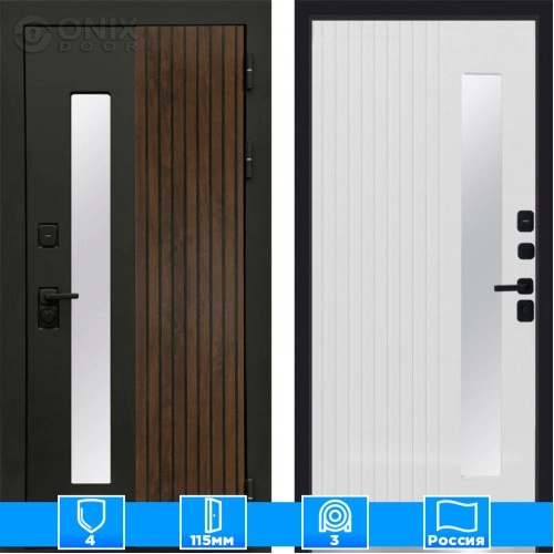 Входная дверь Престиж 125398 Белый софт