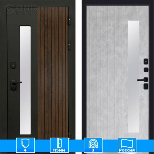 Входная дверь Престиж 125401 Бетон светлый