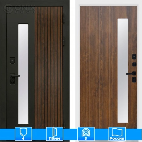 Входная дверь Престиж 125402 Дуб белый короб изнутри