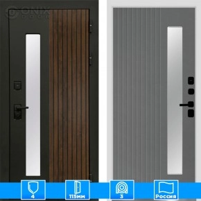 Входная дверь Престиж 125405 грей soft белый короб изнутри