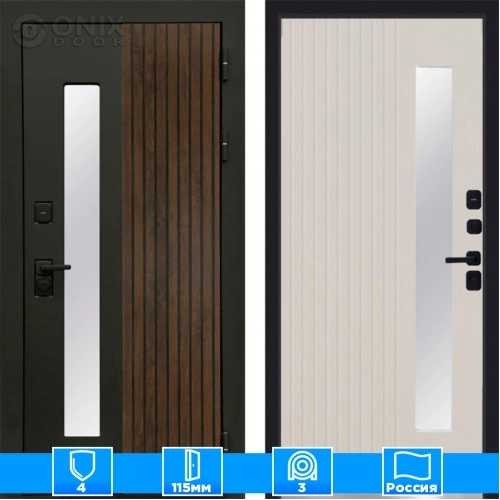 Входная дверь Престиж 125408 Слоновая кость