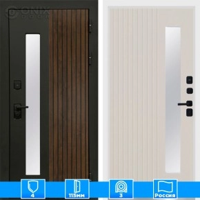 Входная дверь Престиж 125409 Слоновая кость белый короб изнутри