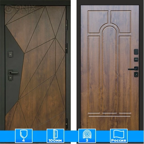 Входная дверь Престиж 125411 Арка дуб