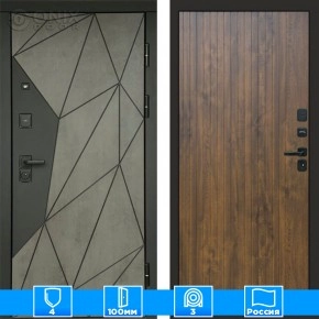 Входная дверь Престиж 125418 Бетон Flat дуб