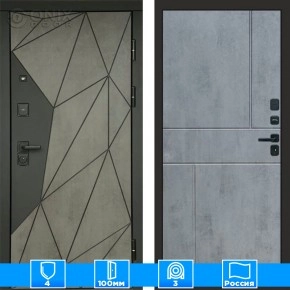 Входная дверь Престиж 125422 Бетон бетон темный