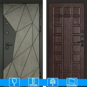 Входная дверь Престиж 125463 Бетон венге