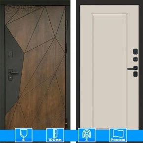 Входная дверь Престиж 125497 слоновая кость