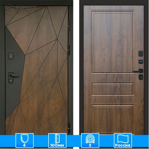 Входная дверь Престиж 125500 дуб