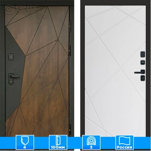 Входная дверь Престиж 125508 белый