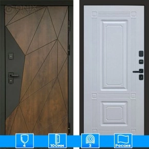 Входная дверь Престиж 125511 белый софт