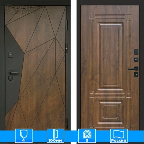 Входная дверь Престиж 125512 дуб