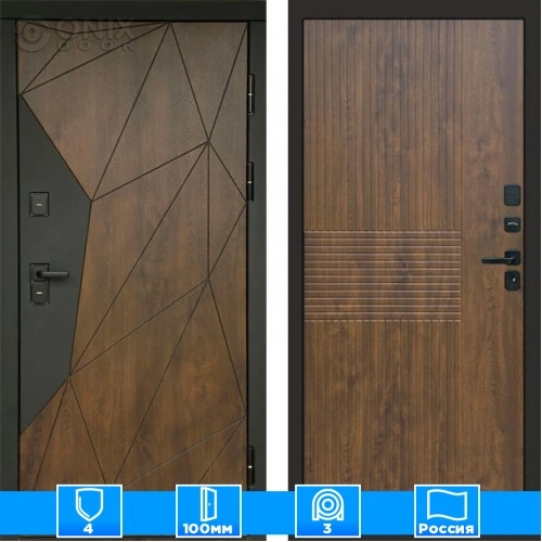 Входная дверь Престиж 125519 дуб