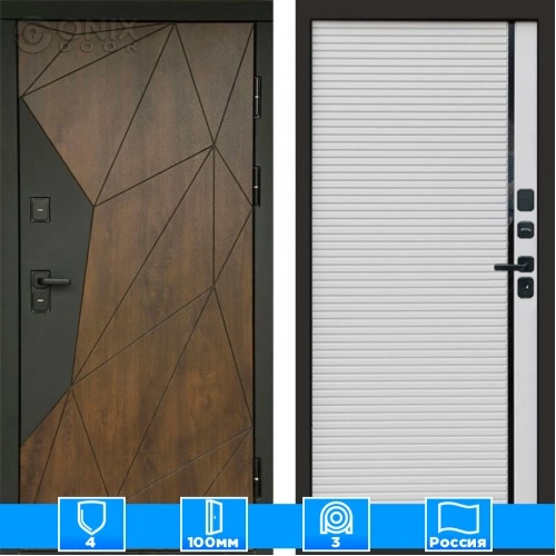 Входная дверь Престиж 125528 porte white