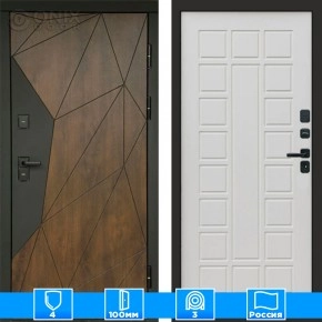 Входная дверь Престиж 125530 бежевый матовый