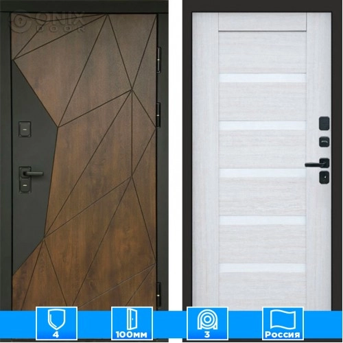 Входная дверь Престиж 125536 Царга лиственница