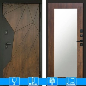 Входная дверь Престиж 125550 Зеркало триумф дуб