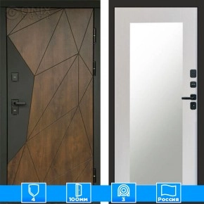 Входная дверь Престиж 125551 Зеркало триумф лиственница