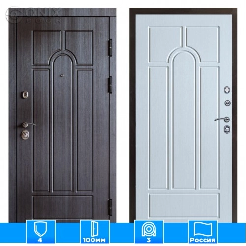 Входная дверь Престиж 125592 белое дерево