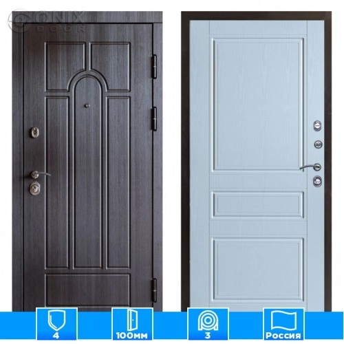 Входная дверь Престиж 125599 белое дерево