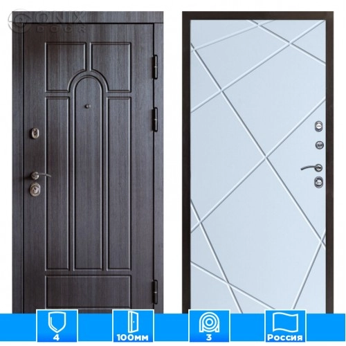 Входная дверь Престиж 125604 белый