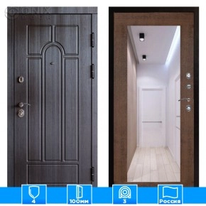 Входная дверь Престиж 125621 Зеркало триумф дуб