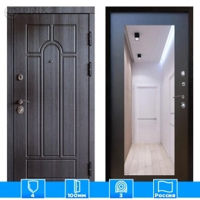 Входная дверь Престиж 125623 Зеркало триумф венге