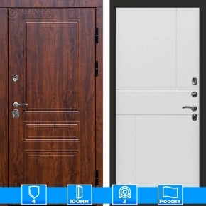 Входная дверь Престиж 125627 дуб белый