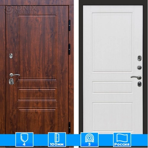 Входная дверь Престиж 125631 дуб белое дерево