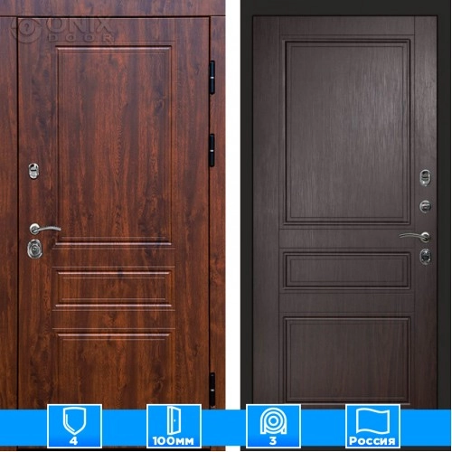 Входная дверь Престиж 125634 дуб венге