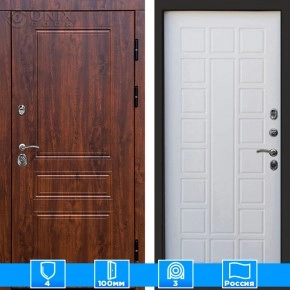 Входная дверь Престиж 125640 дуб белое дерево