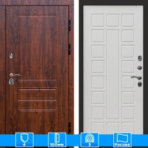 Входная дверь Престиж 125641 дуб бежевый матовый