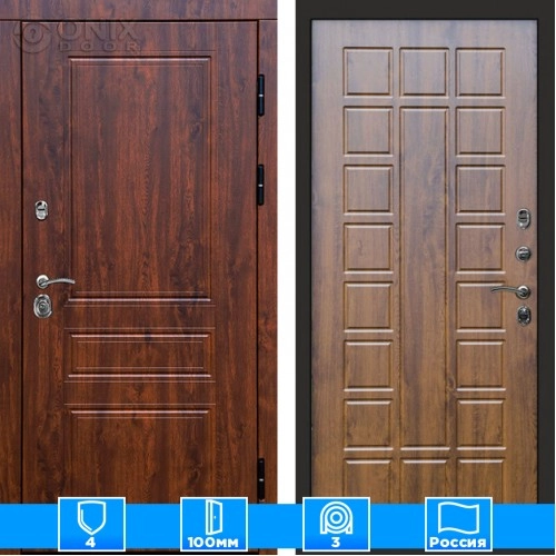 Входная дверь Престиж 125642 дуб дуб