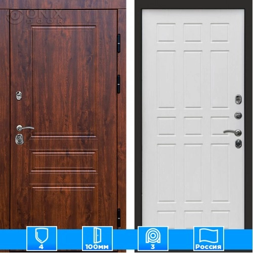 Входная дверь Престиж 125644 дуб белое дерево