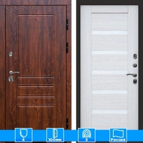 Входная дверь Престиж 125647 дуб Царга лиственница