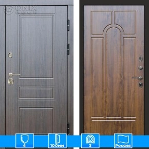 Входная дверь Престиж 125657 венге Арка дуб