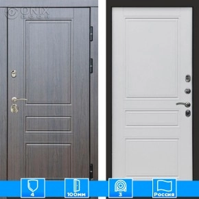 Входная дверь Престиж 125662 венге белый матовый