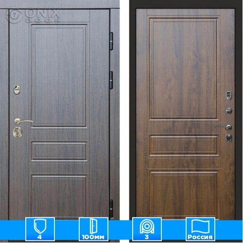 Входная дверь Престиж 125664 венге дуб