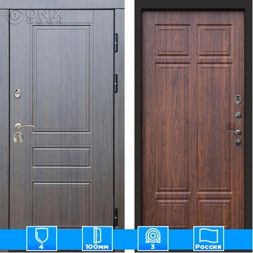 Входная дверь Престиж 125670 венге Орех премиум