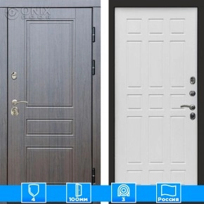 Входная дверь Престиж 125676 венге белое дерево