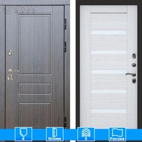 Входная дверь Престиж 125679 венге Царга лиственница