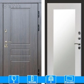 Входная дверь Престиж 125686 венге Зеркало триумф лиственница