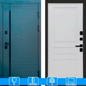 Входная дверь Престиж 125705 Графит белый матовый