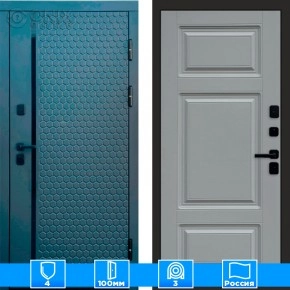 Входная дверь Престиж 125712 Графит грей софт