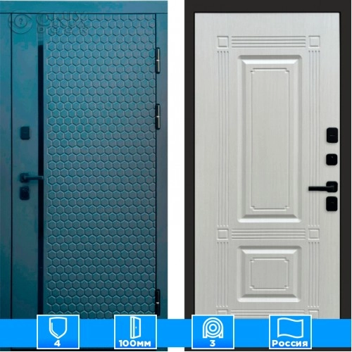 Входная дверь Престиж 125720 Графит лиственница