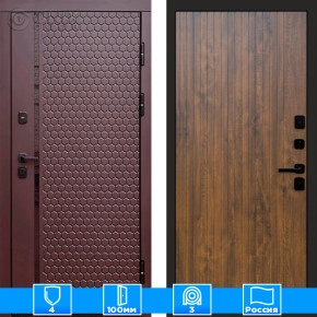 Входная дверь Престиж 125761 Шоколад Flat дуб