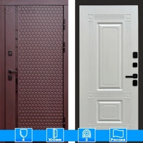 Входная дверь Престиж 125787 Шоколад лиственница