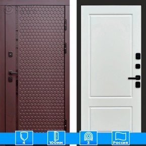 Входная дверь Престиж 125788 Шоколад белый софт