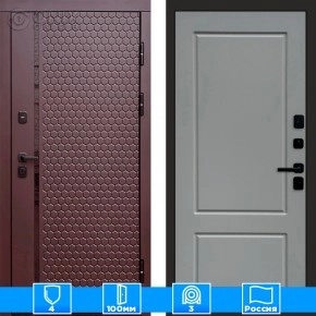 Входная дверь Престиж 125789 Шоколад грей софт