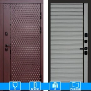 Входная дверь Престиж 125801 Шоколад porte грей софт