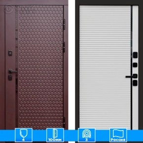 Входная дверь Престиж 125803 Шоколад porte white